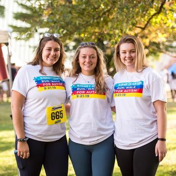 Students at Kinney 5K
