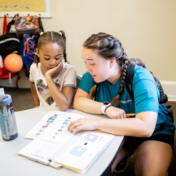 Student with autism receives tutoring