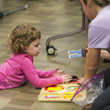 Recreational services at the Kinney Center
