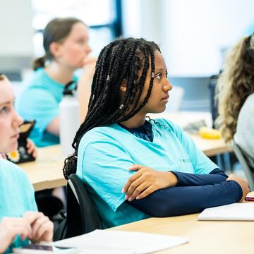 students in a classroom