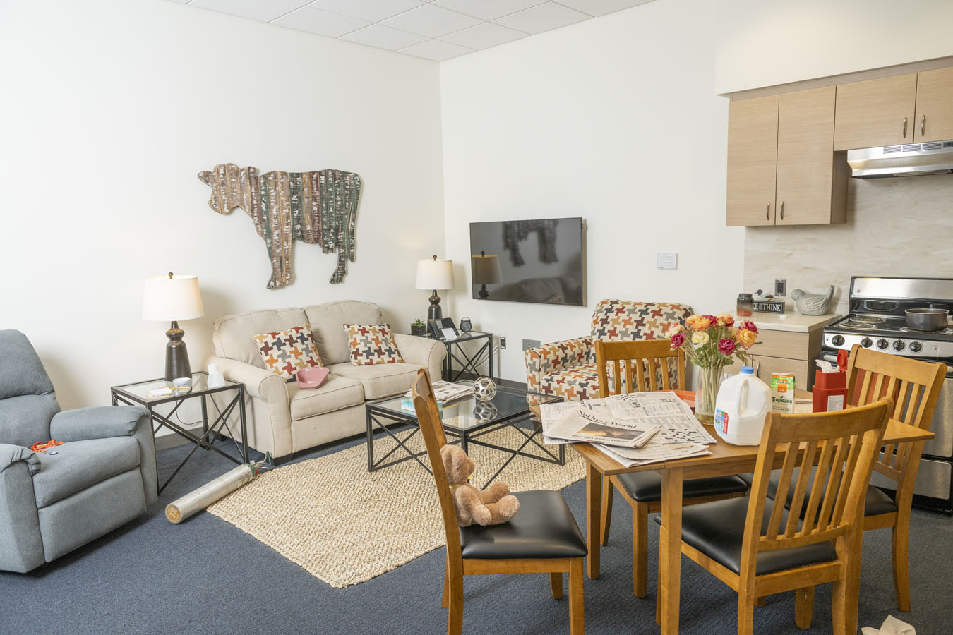 Photo of homecare apartment for clinical teaching at Saint Joseph's University