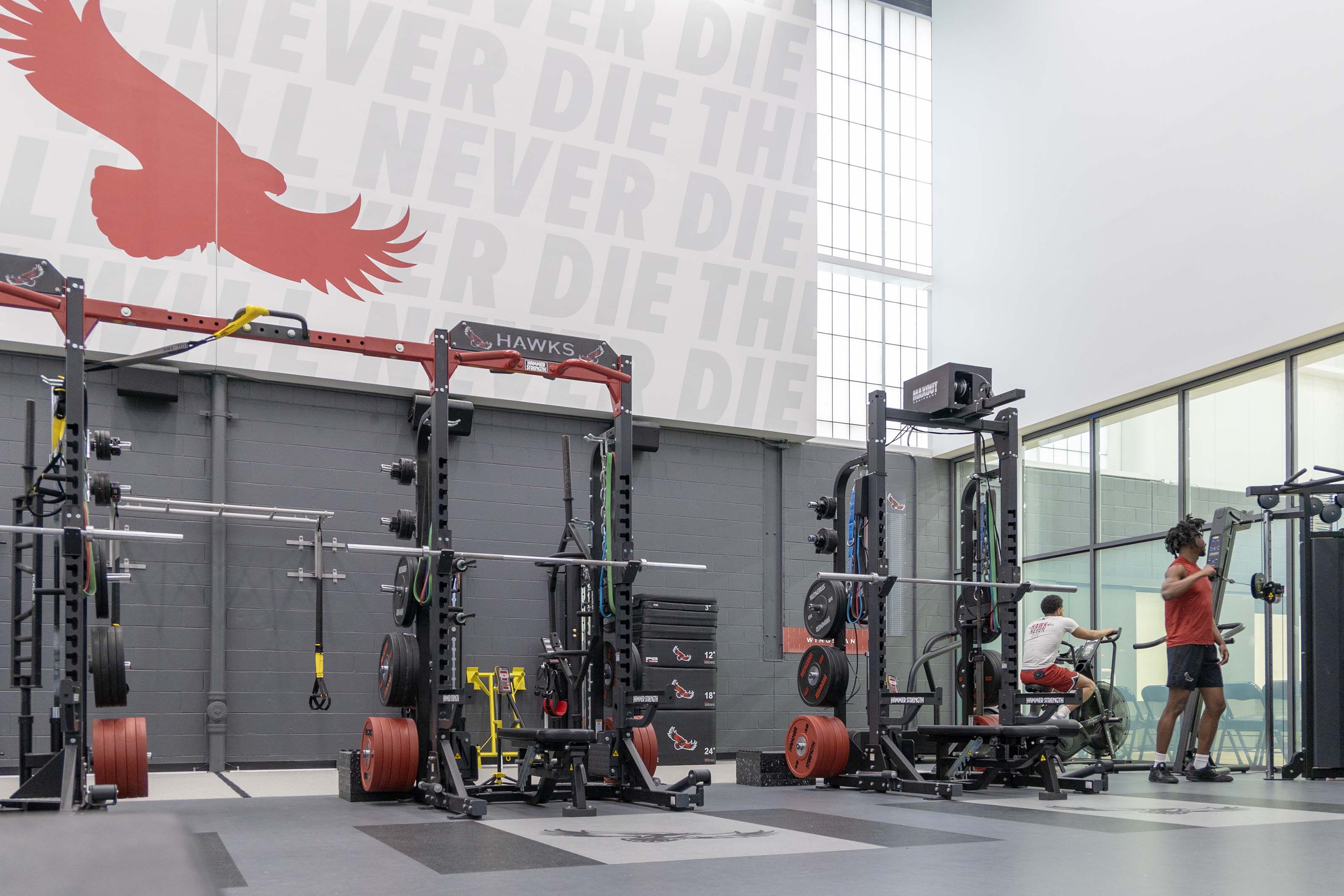 Saint Joseph's Basketball Strength and Conditioning room in the Maguire Athletic Center