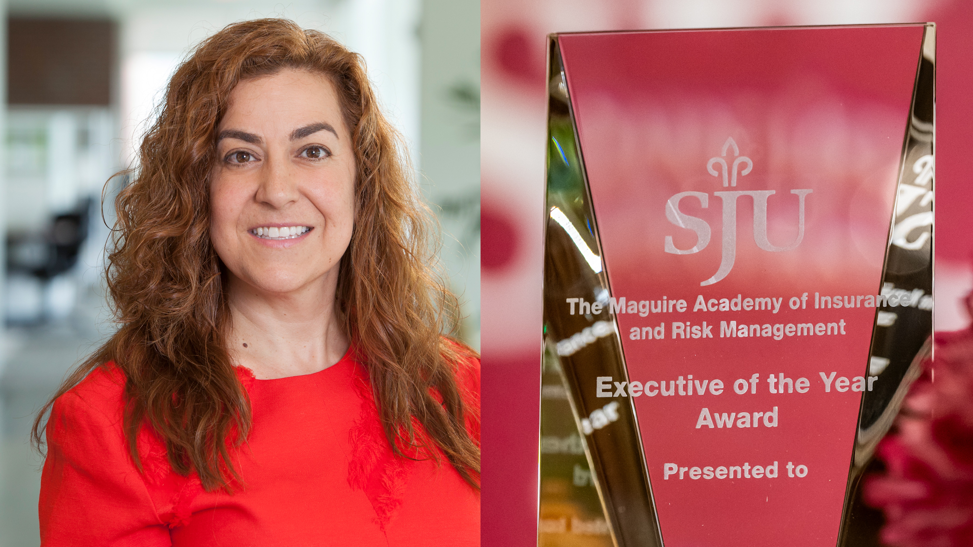 Headshot of Kara Raiguel, President and CEO of Gen Re