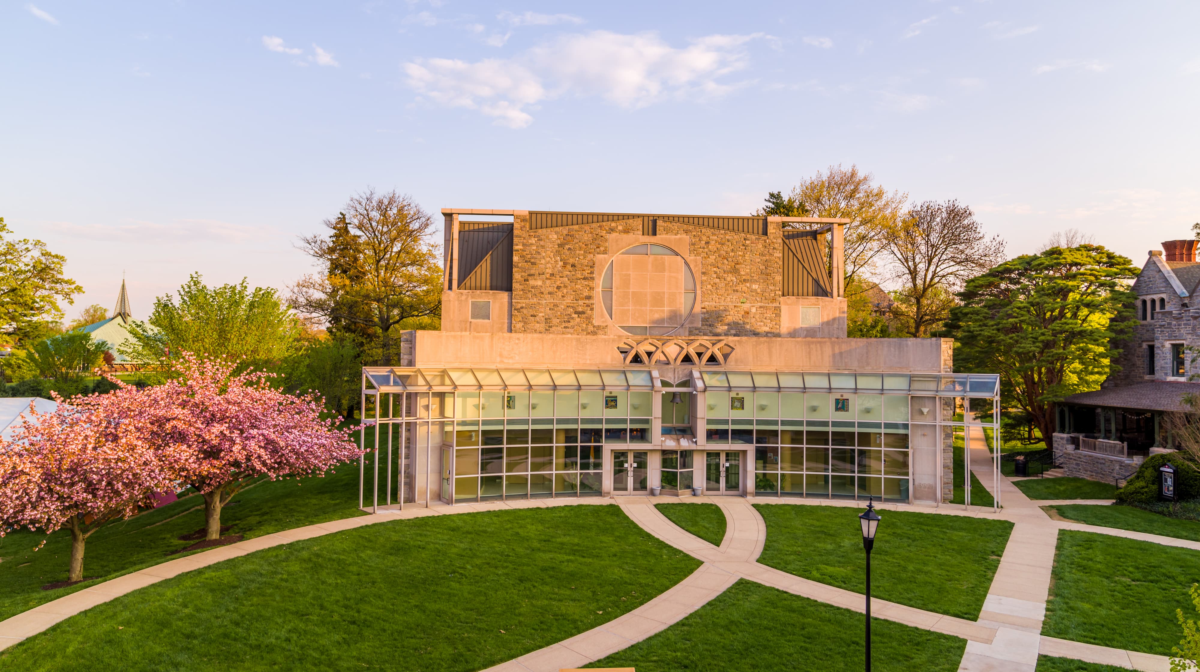 Chapel of St. Joseph in the springtime