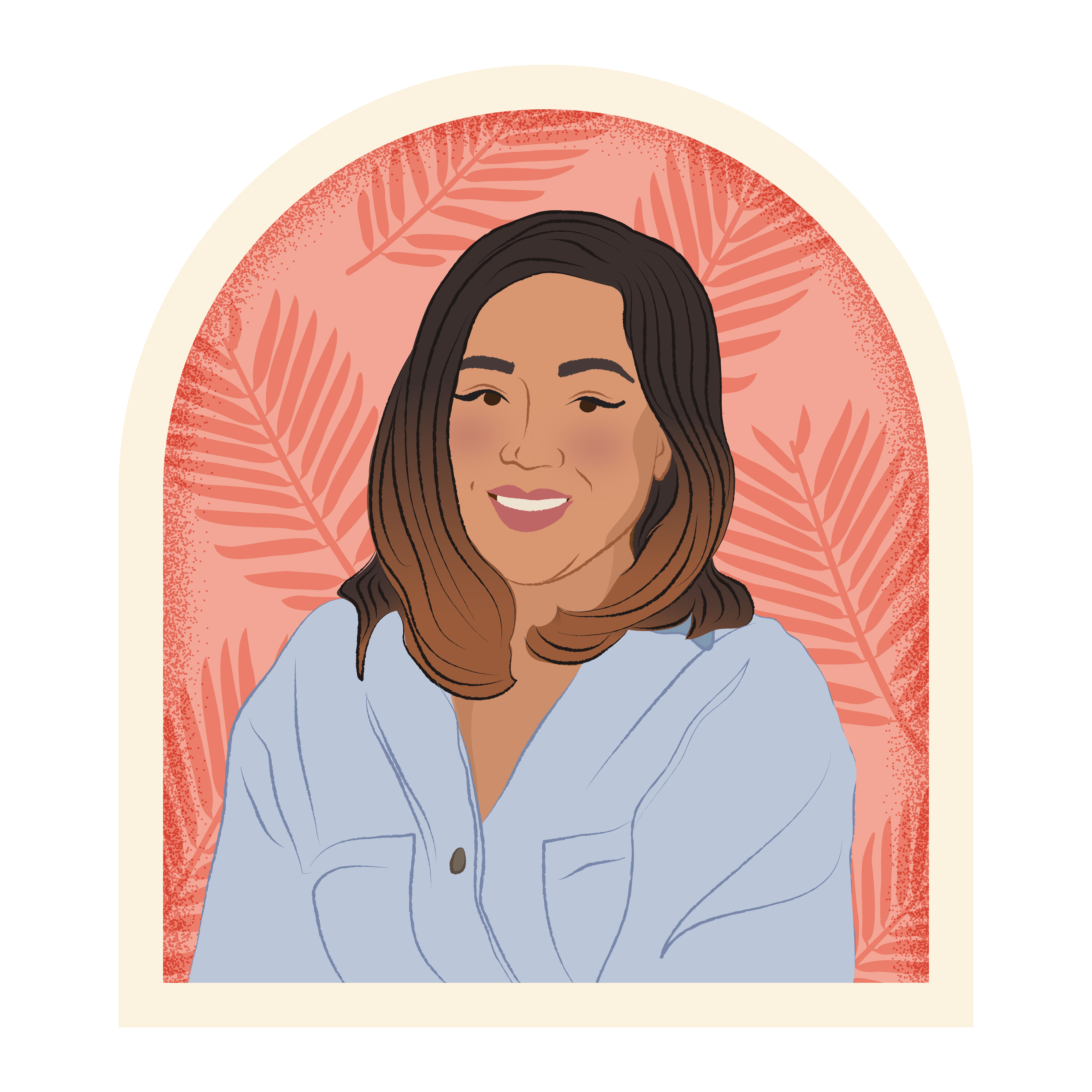 Illustration of Raquel Villanueva Dang