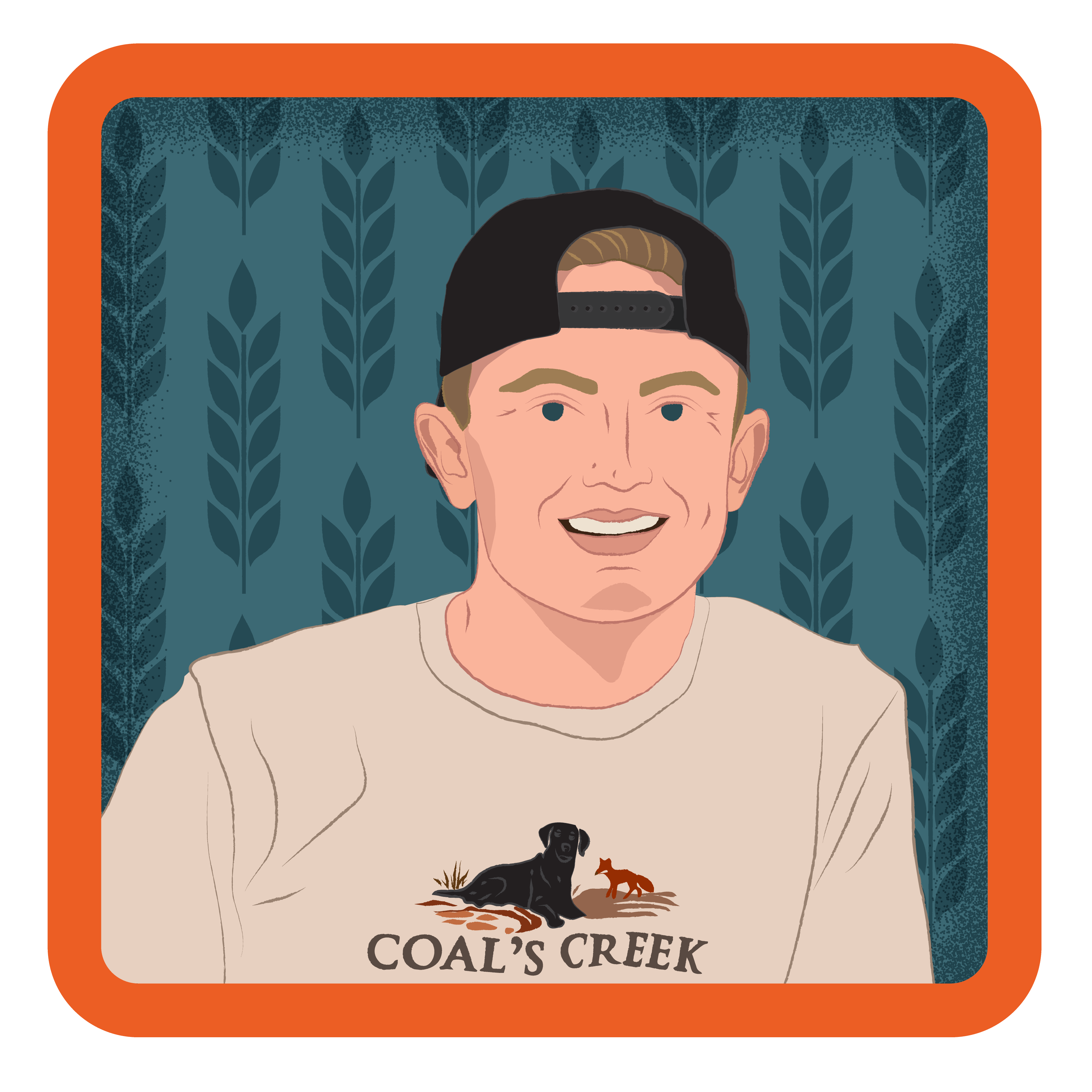Illustration of John Walker, BS ’20