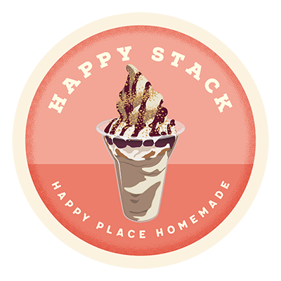 Happy Place Homemade Happy Snack Illustration