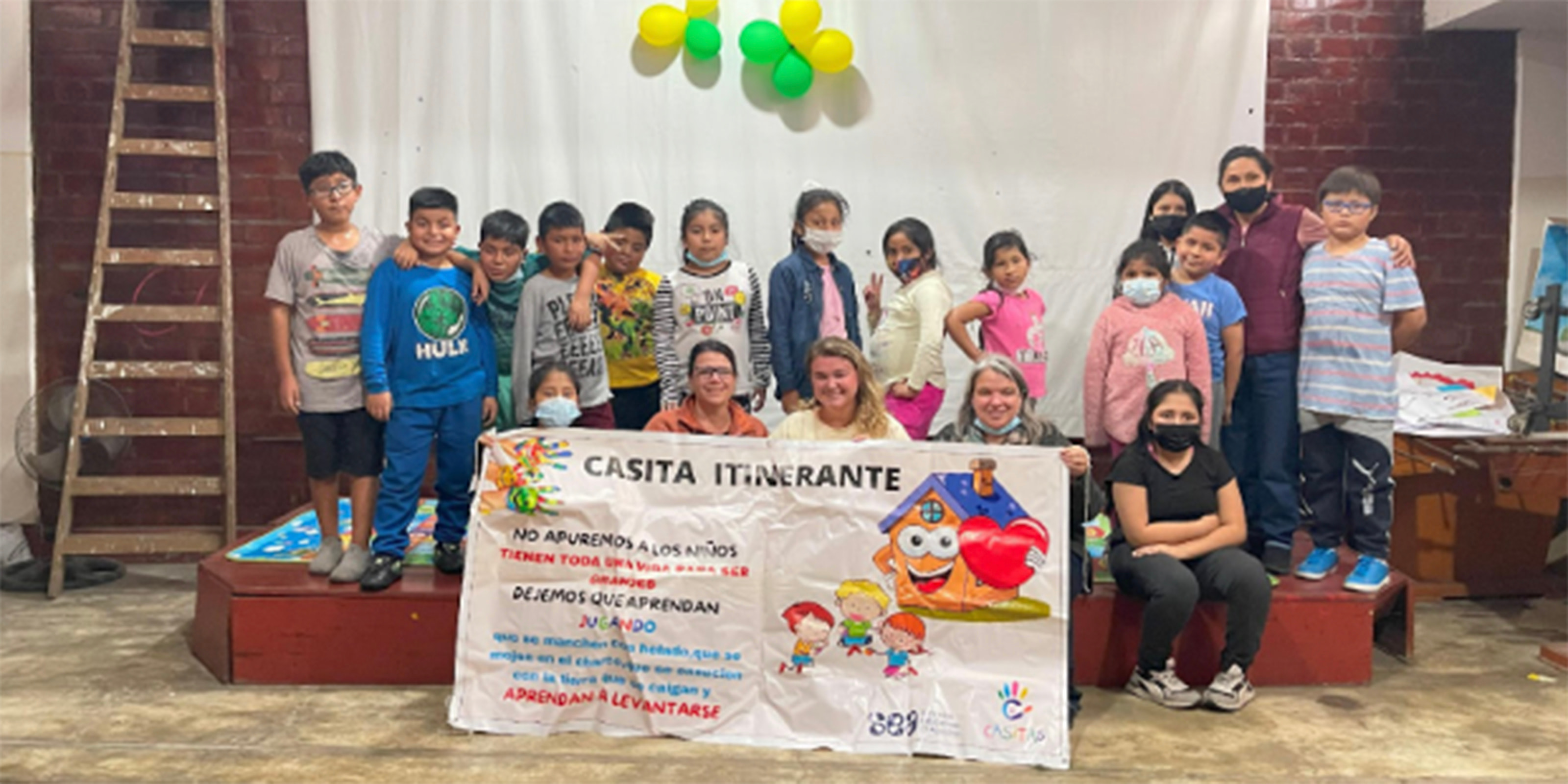 Group of students in after school program