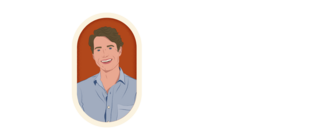 illustrated portrait of Patrick Merriman