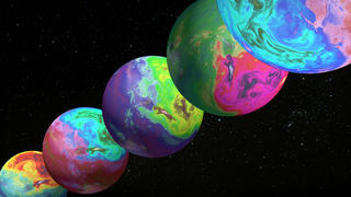 Photo of multiverse planets
