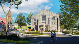 Paris Hall at Saint Joseph's that will house the new Kinney Center