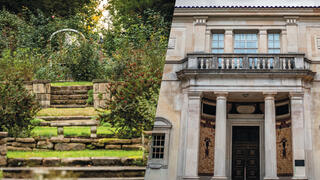 Barnes arboretum and gallery building