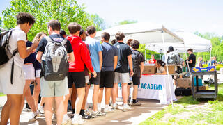 Saint Joseph's Prevention Academy at a Wellness Fair on campus