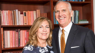 Daniel J. Hilferty and his wife Joan Hilferty