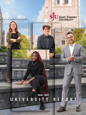 2020-2021 Saint Joseph's University Report Cover