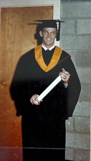 Cairns in his regalia
