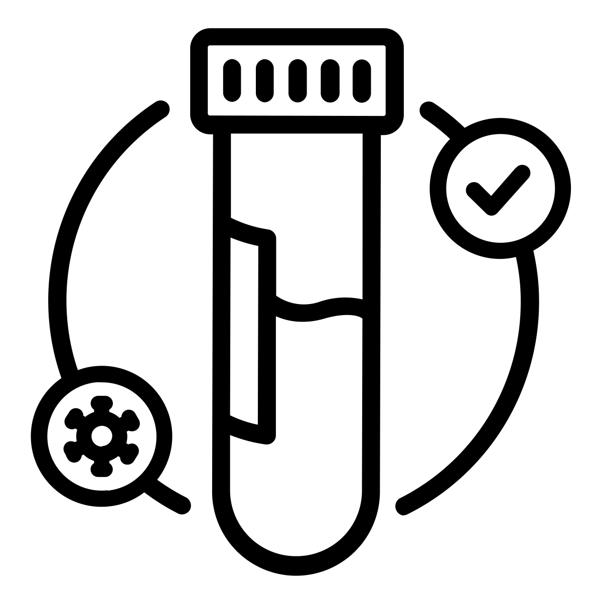 Illustration of a test tube