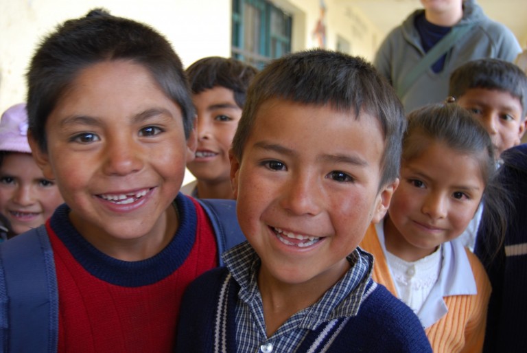 Children in Bolivia