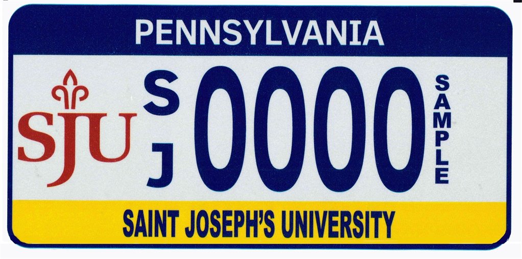 SJU Penn Plate