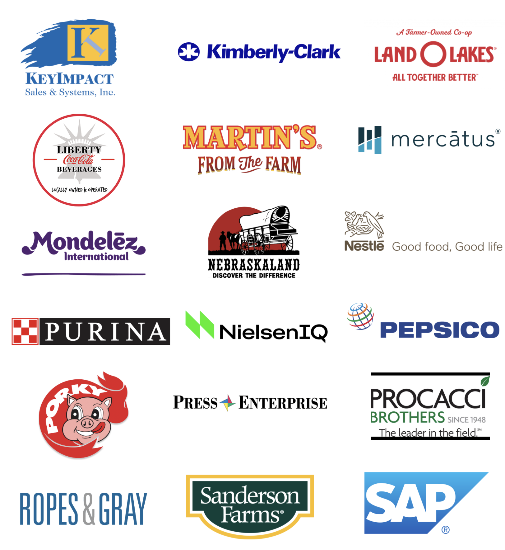 AFM Future Food Industry Sponsors