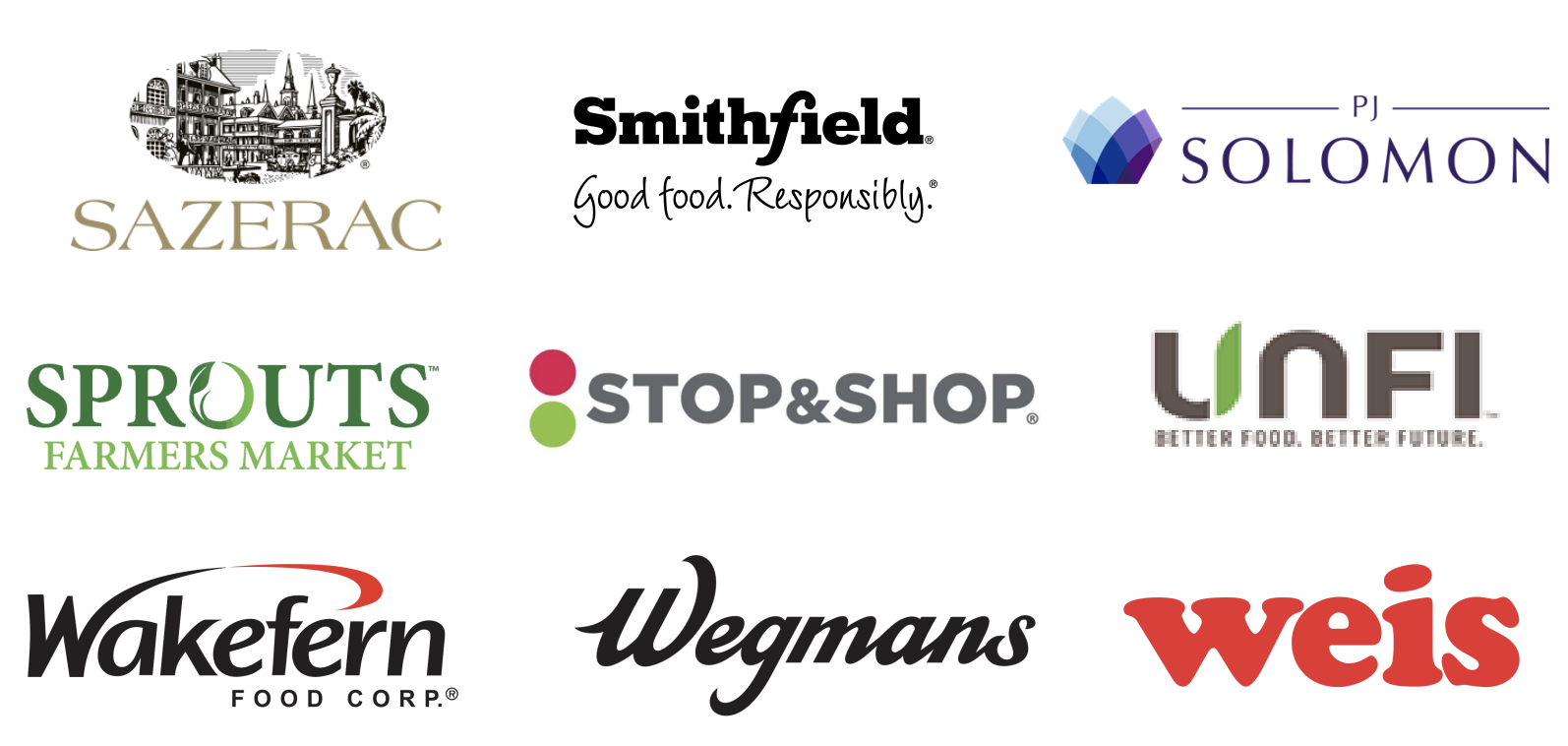 AFM Future Food Industry Sponsors