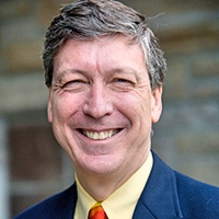 Headshot of Mark S. Smith, the Helena Professor of Old Testament Literature and Exegesis at Princeton Theological Seminary