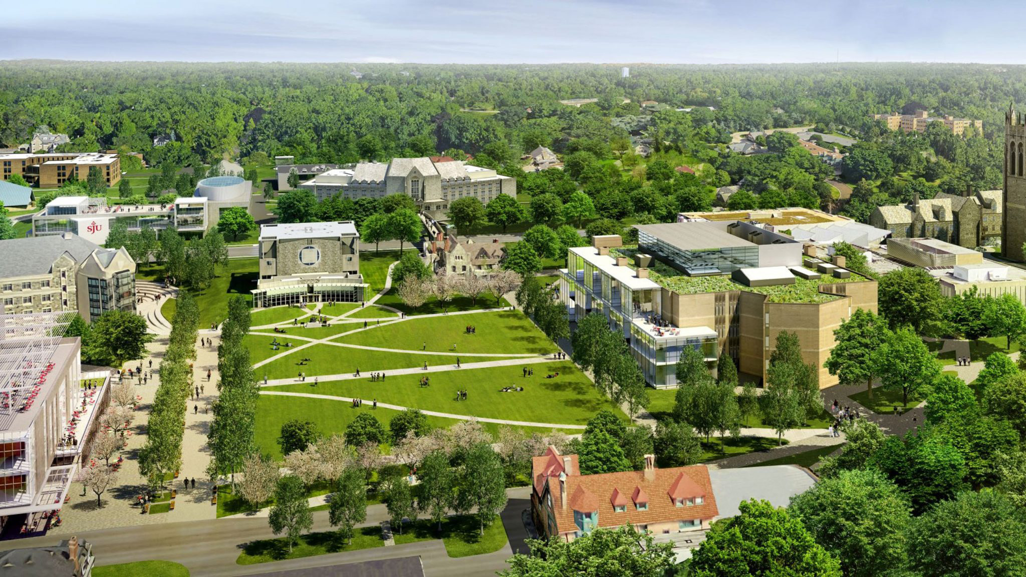 Saint Joseph's University Main Campus future state