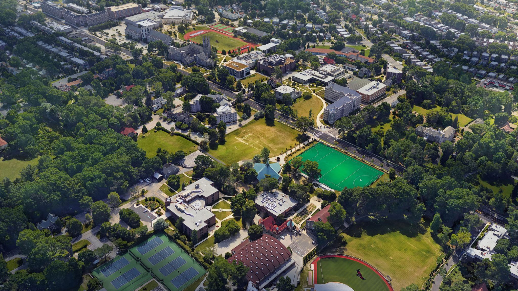 Saint Joseph's University Campus in 2021