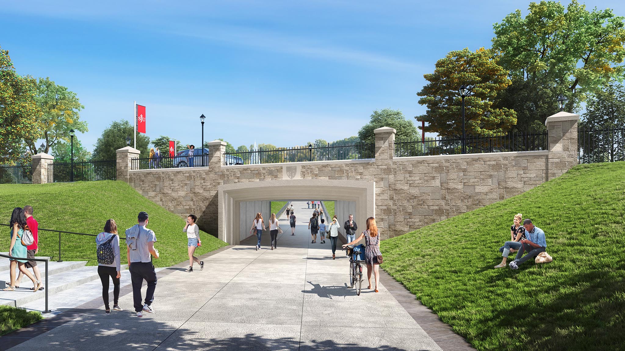 Proposed City Avenue Underpass