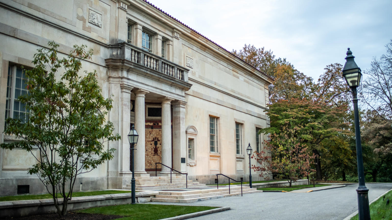 The exterior of the Barnes