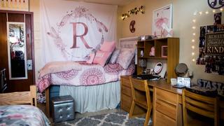 lafarge hall dorm room at saint joseph's university