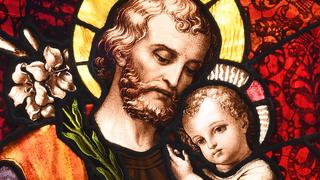 St. Joseph Holding the Christ Child