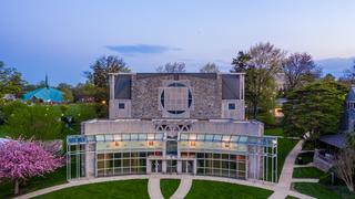 The Chapel of St. Joseph at dusk