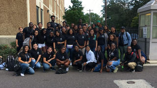 students in the running start program