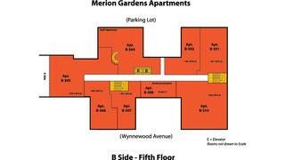 merion gardens floor map