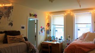 inside pennbrook apartments, an upperclassmen dorm at saint joseph's university