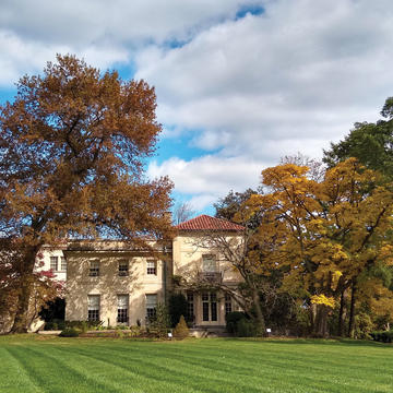 The Barnes in the fall
