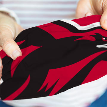 Saint Joseph's University branded PPE face mask