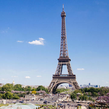 Eiffel tower in france