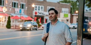 Graduate business student on City Ave