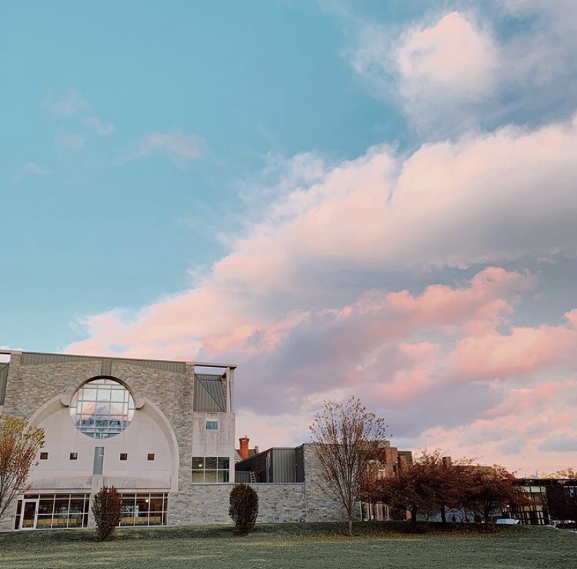 Aerial photograph of Saint Joseph's University campus