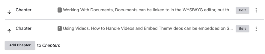 add chapter to Drupal screenshot