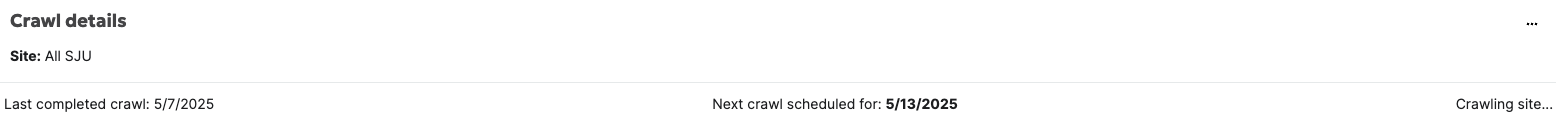 Crawl details - siteimprove screenshot