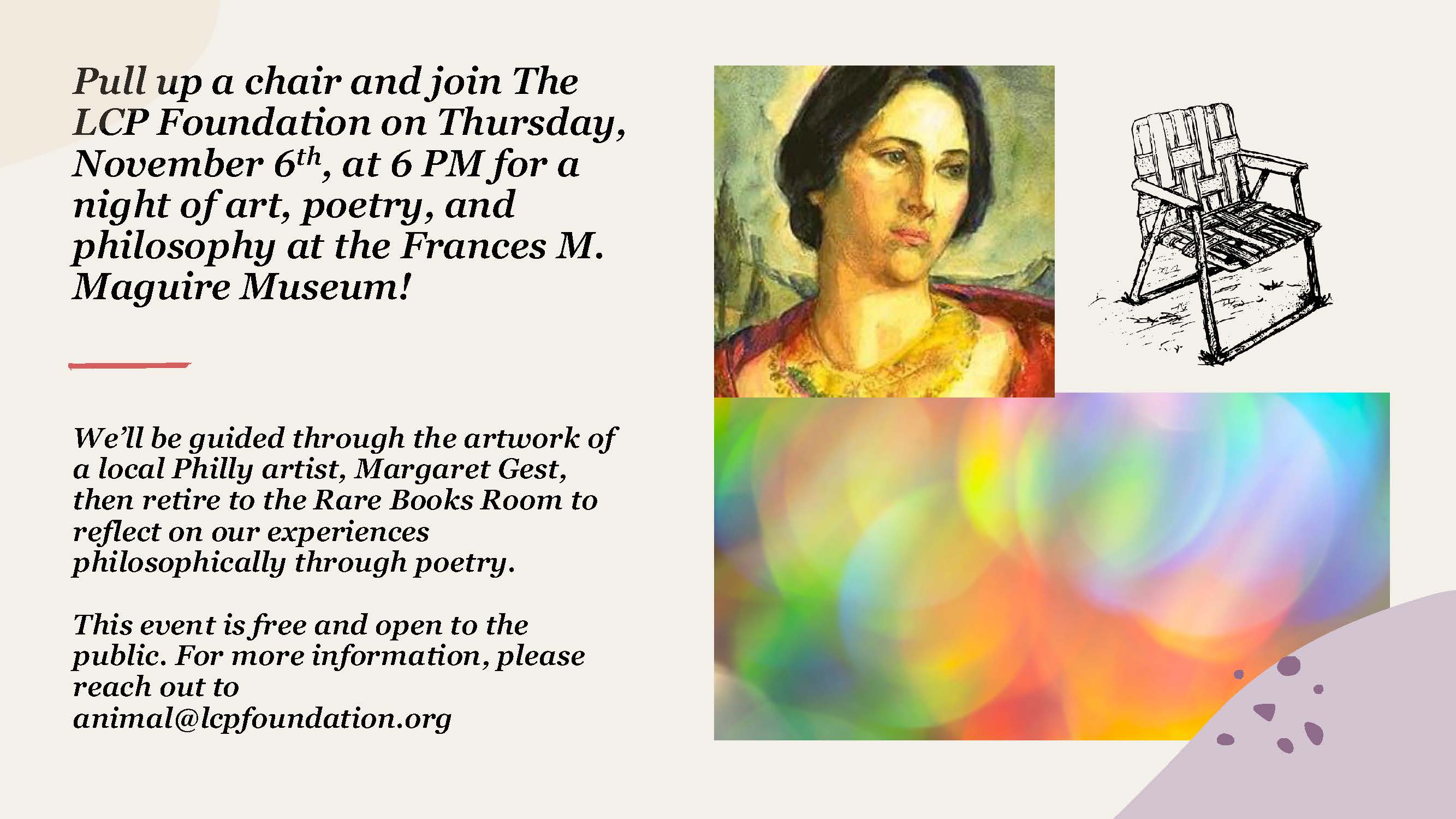 An Evening with Margaret Gest