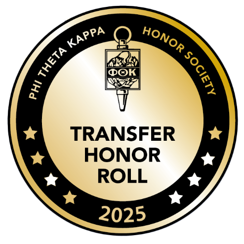 Transfer Honor Roll 2025 Seal