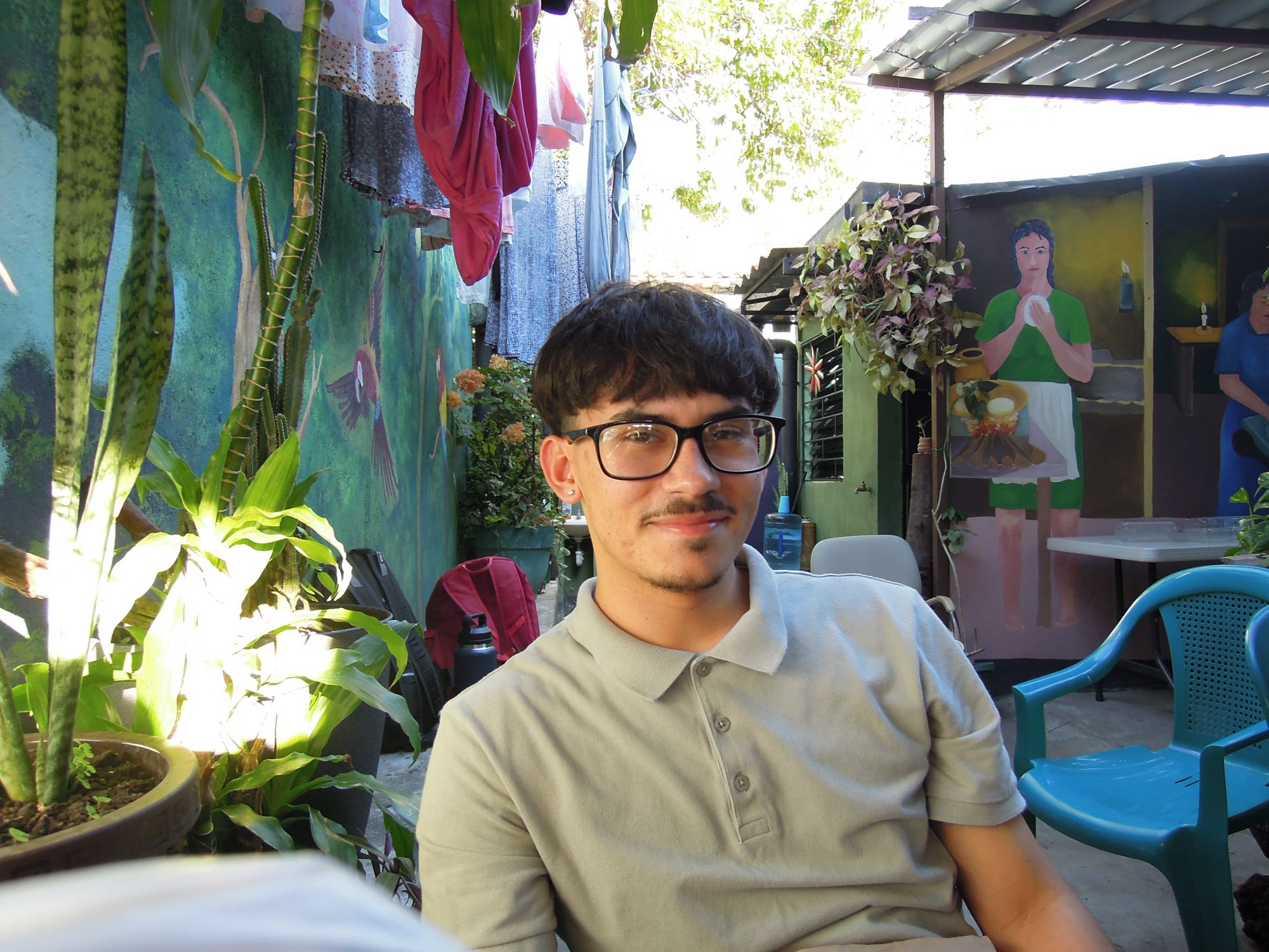 Student smiling in photo