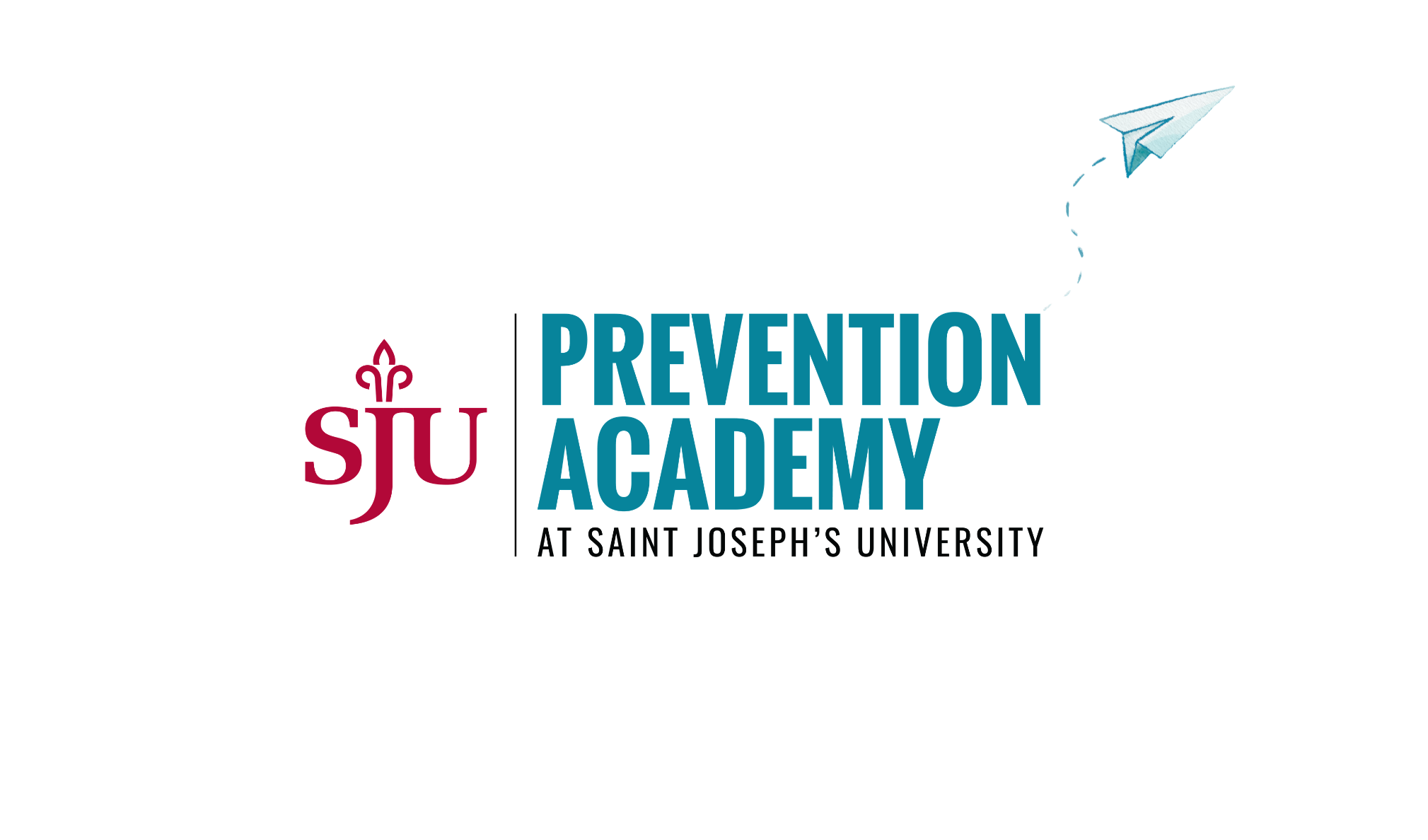 Prevention Academy logo with paper airplane