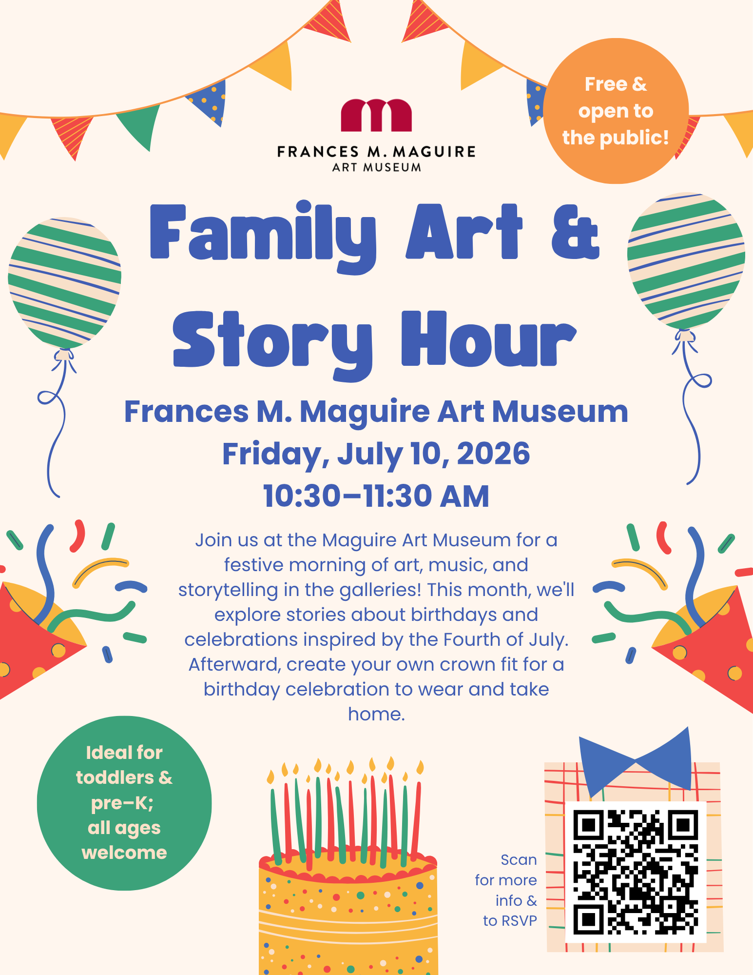 flyer for FASH july 2026