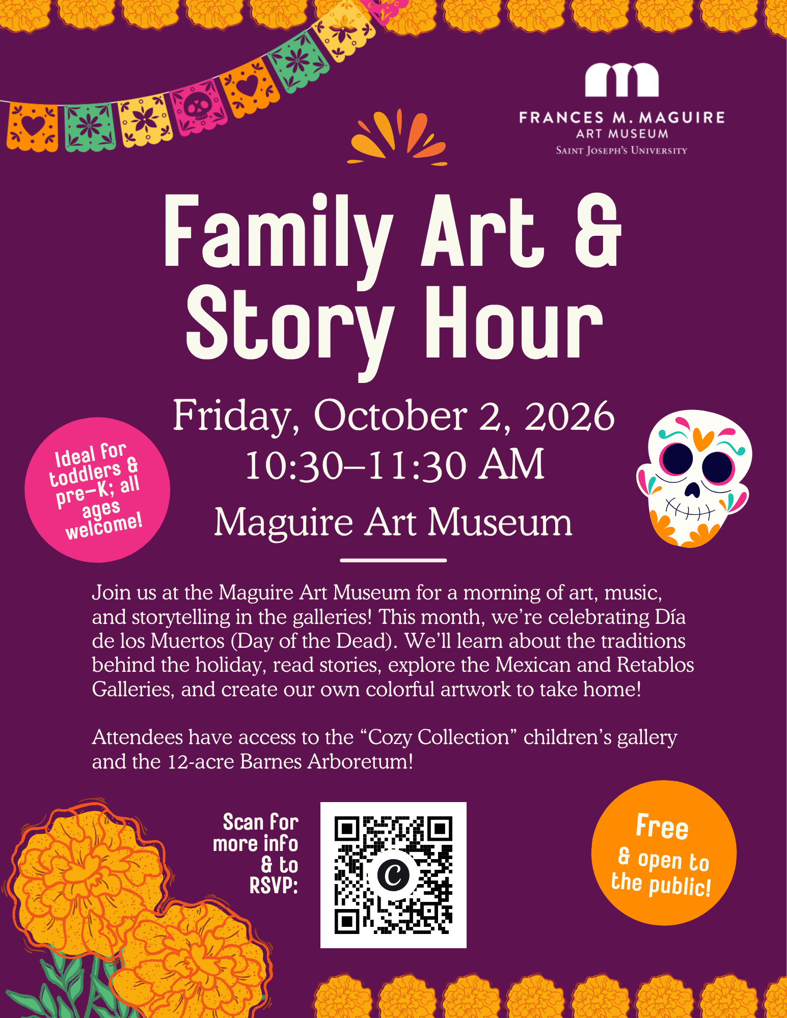 flyer for october 2026 storytime