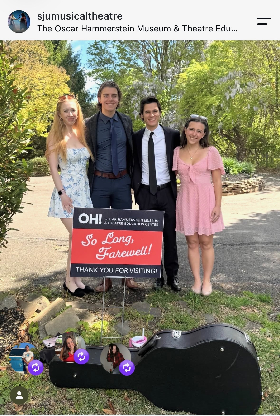 Musical Theatre student at the Oscar Hammerstein Museum in Bucks County